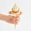 Custom Shaped Ice Cream Drip Catcher Paper