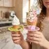Custom Shaped Ice Cream Drip Catcher Paper