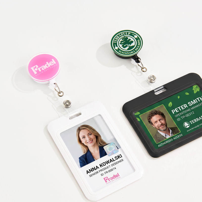Custom Shaped Retractable Badge Reels