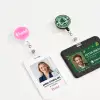 Custom Shaped Retractable Badge Reels