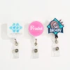 Custom Shaped Retractable Badge Reels