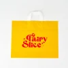 Custom Soft loop Handle Plastic Bag