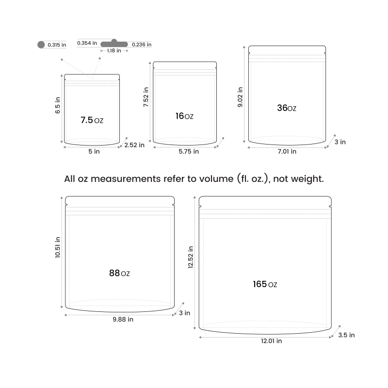 Custom Stand Up Pouches