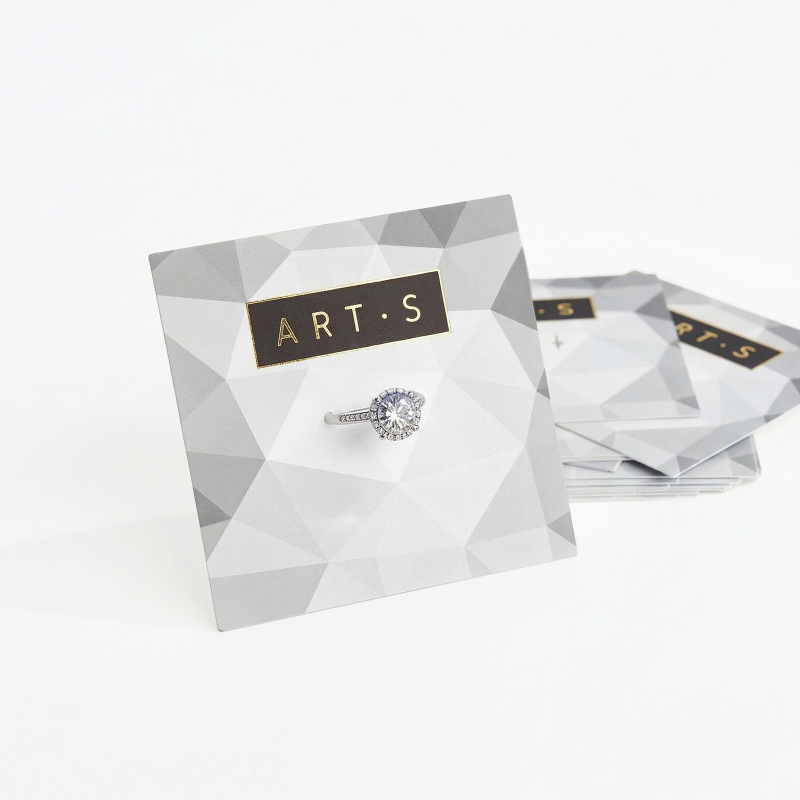 Custom Standard Ring Display Tags-SPU