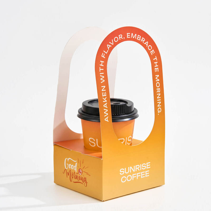 Custom Takeout Cup Carrier with Handle-SPU