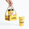 Custom Takeout Cup Carrier with Handle-SPU