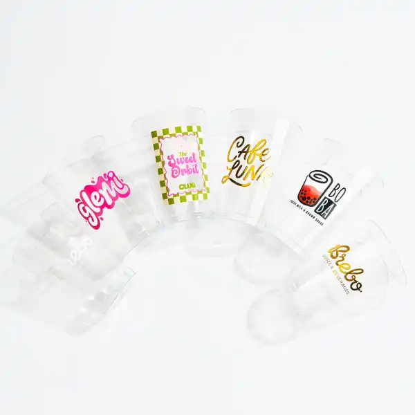 Custom Transfer Stickers for Plastic Cup