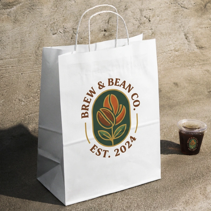 Custom Twisted Handle Paper Bags