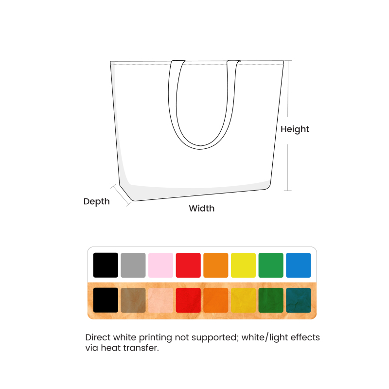 Custom Tyvek Shopping Tote Bags