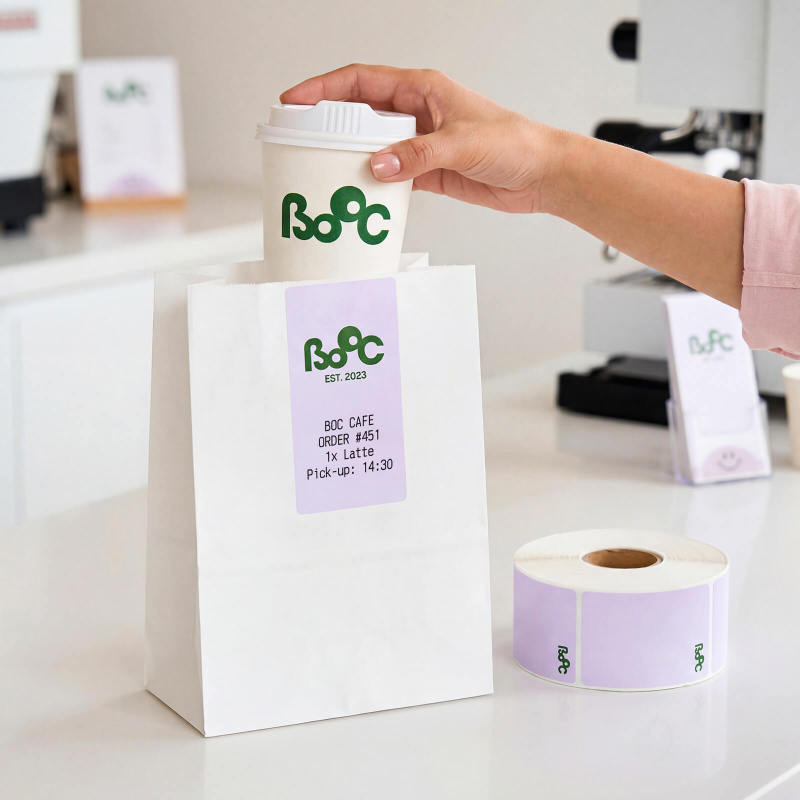 Custom Waterproof Direct Thermal Labels-SPU