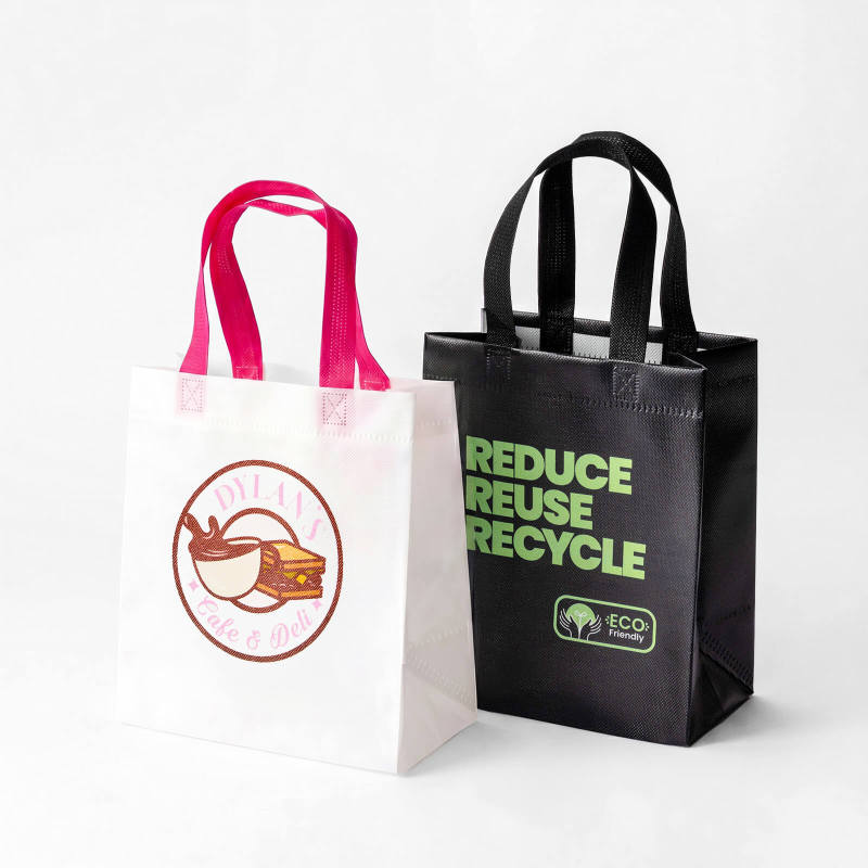 Custom Waterproof Reusable Grocery Tote Bags
