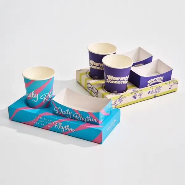 Drink & Food Combo Tray