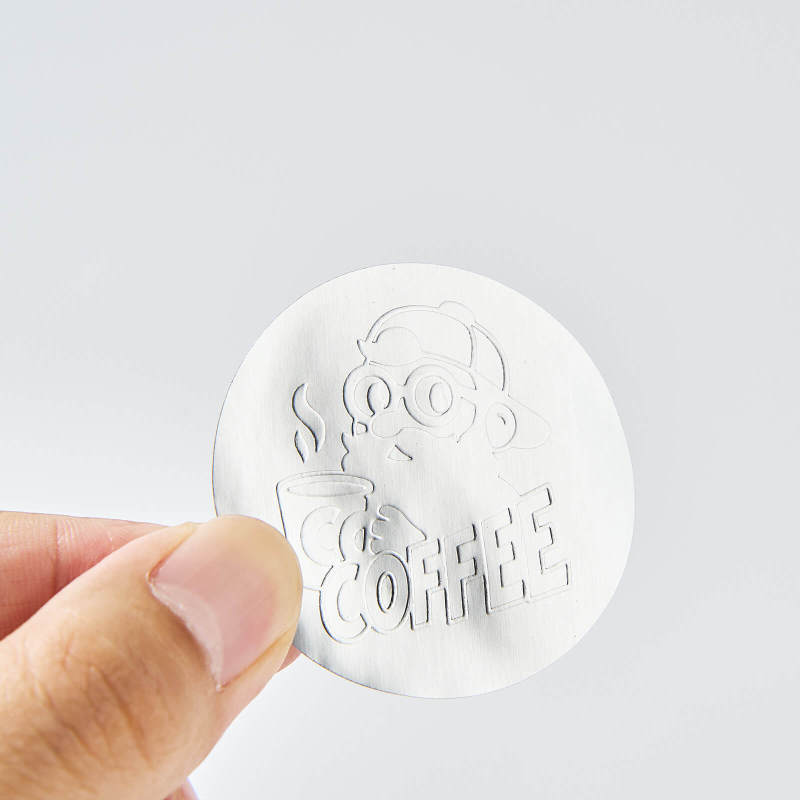 Embossed Foil Labels