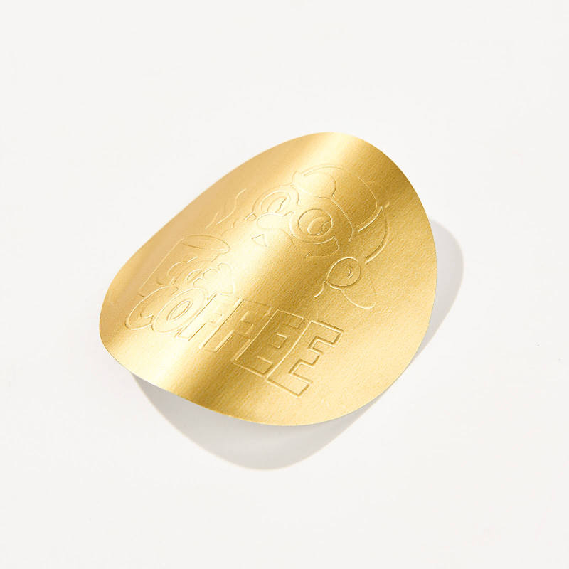 Embossed Foil Labels