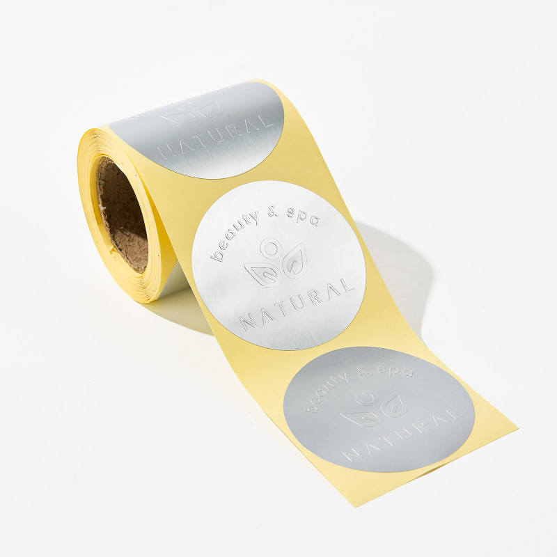Embossed Foil Labels