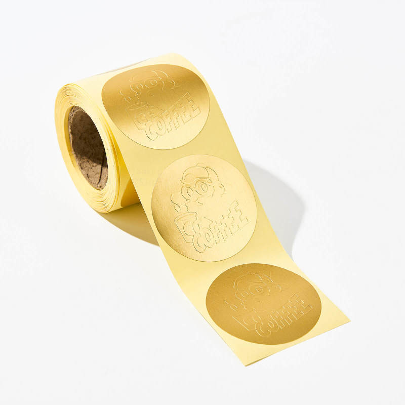 Embossed Foil Labels
