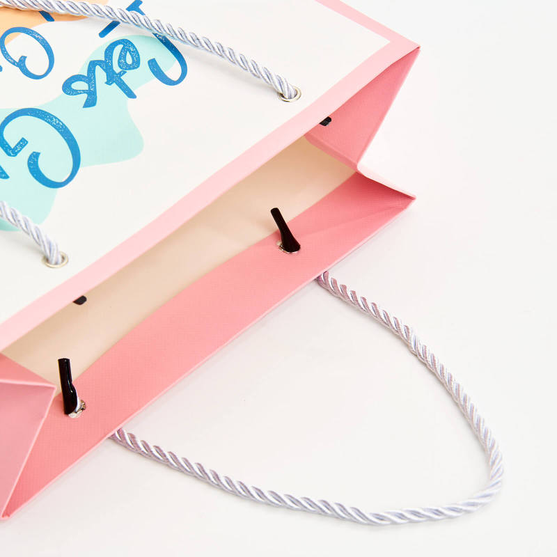 Eyelet gift bags