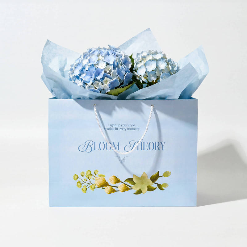 Eyelet gift bags
