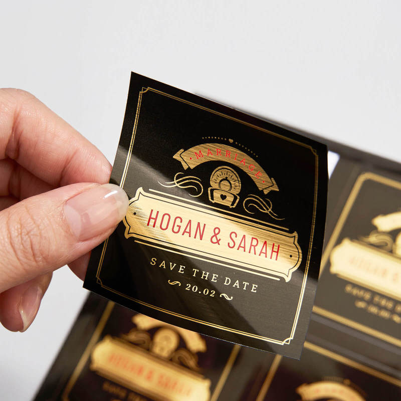 Glod Foil Labels-SPU