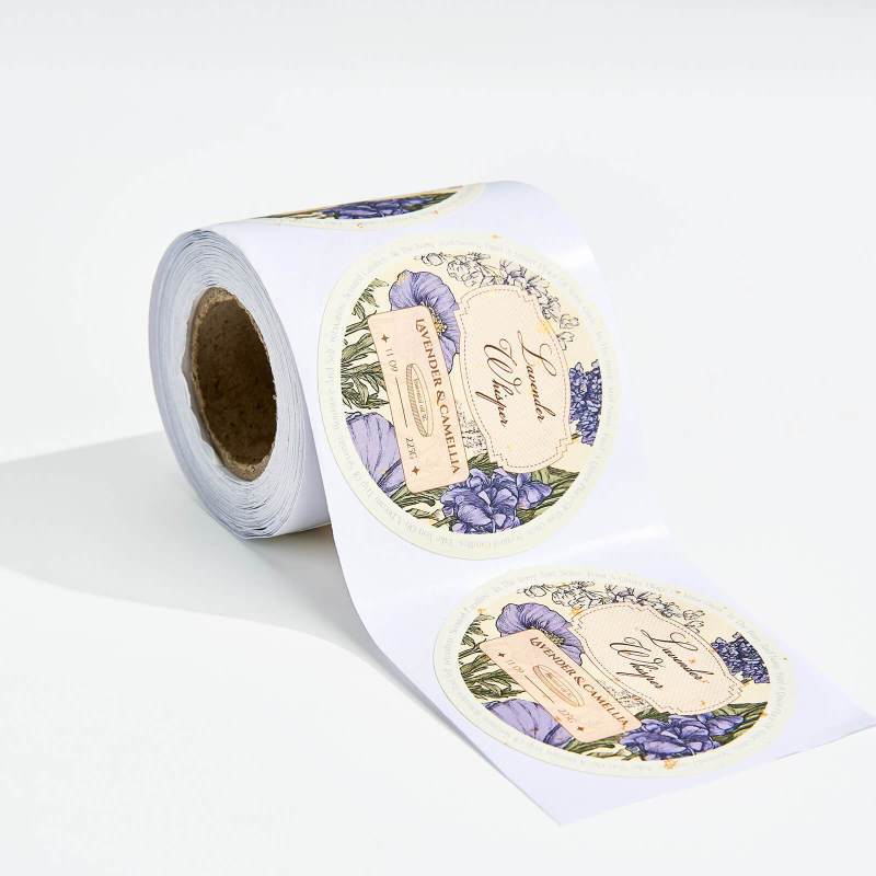 Gold Fleck Paper Label-SPU