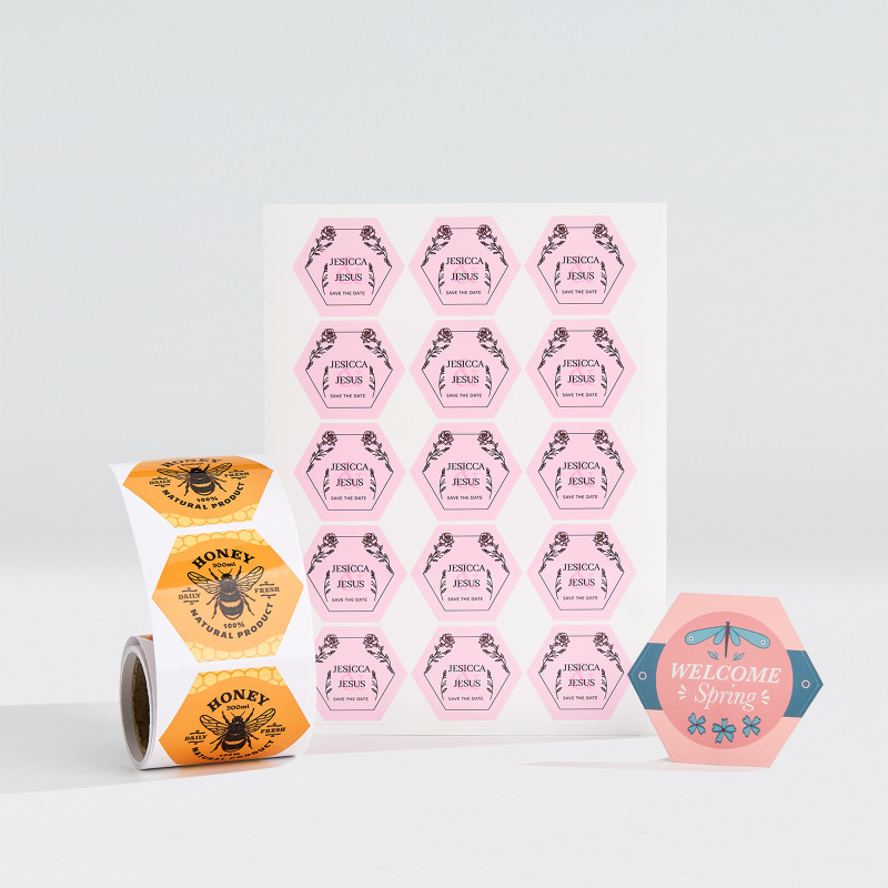 Hexagon Labels-SPU