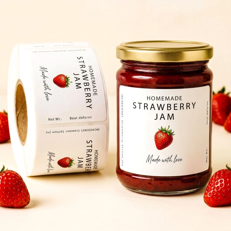 Custom Jar Labels - Premium & Waterproof | RacetopPrint