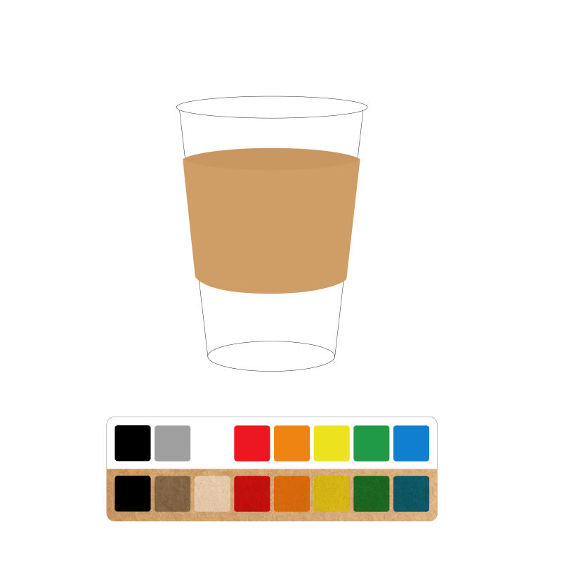 Kraft Coffee Cup Sleeve