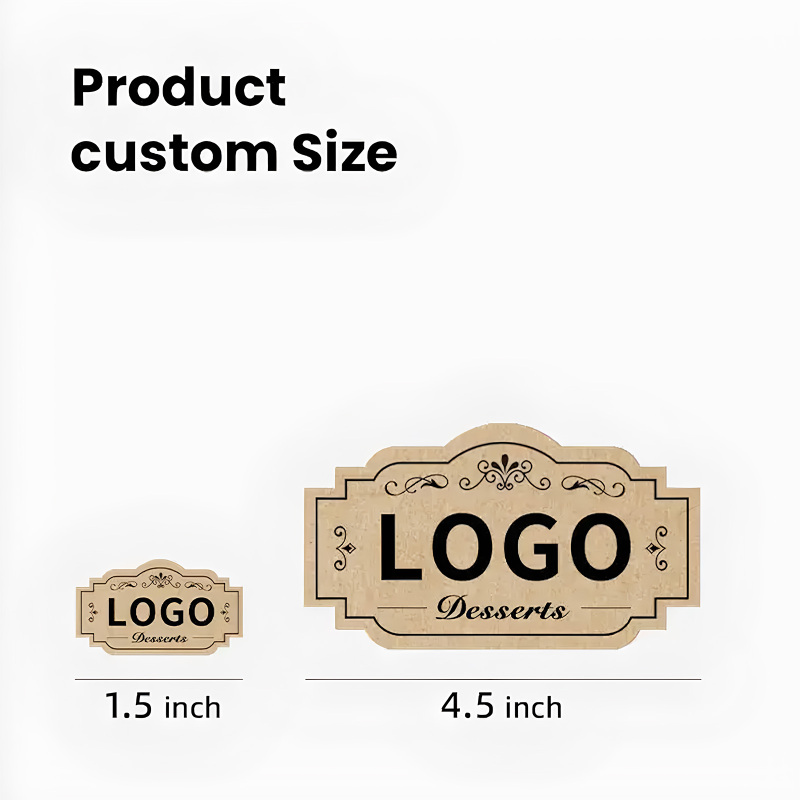 Kraft Paper Stickers