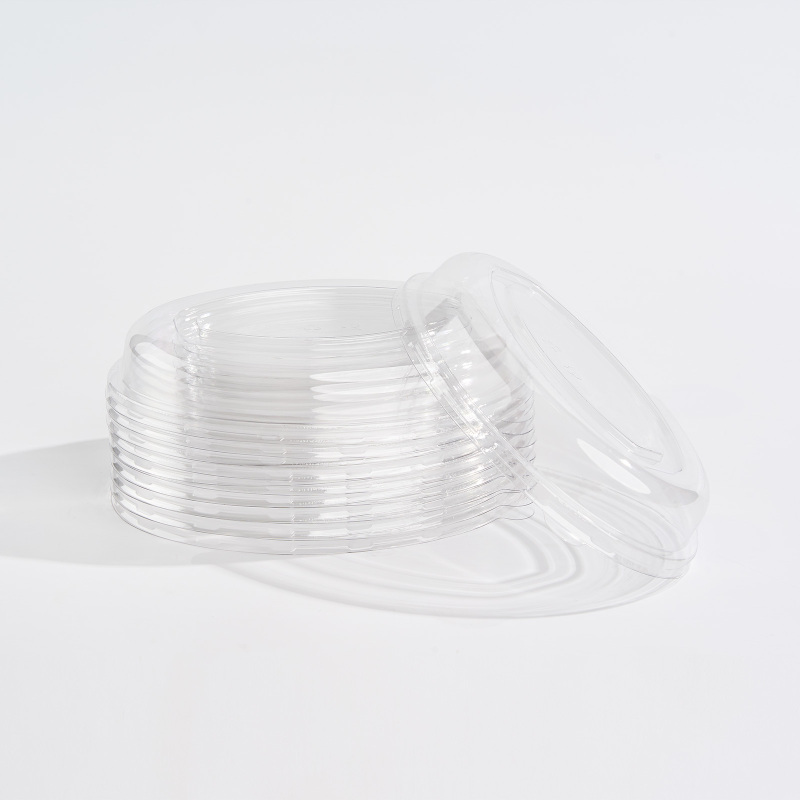 Oval sugarcane fiber tortilla bowl