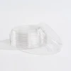 Oval sugarcane fiber tortilla bowl