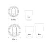 PP Multifunctional Cup Lid