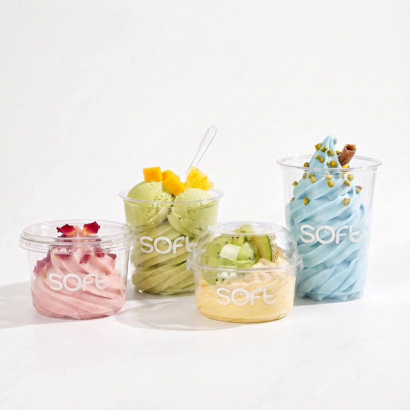 Plastic Ice Cream & Desserts Cups-SPU