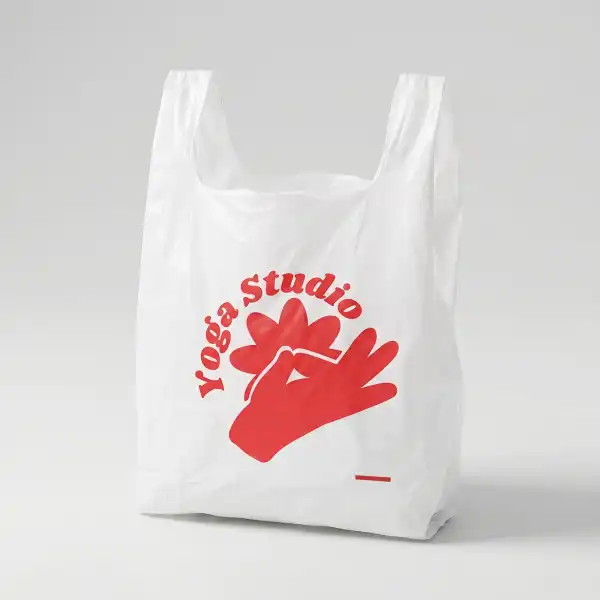 Custom Plastic T-Shirt Bags