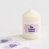 Rectangle Scalloped Labels-SPU