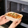 Rectangle sugarcane fiber tortilla bowl