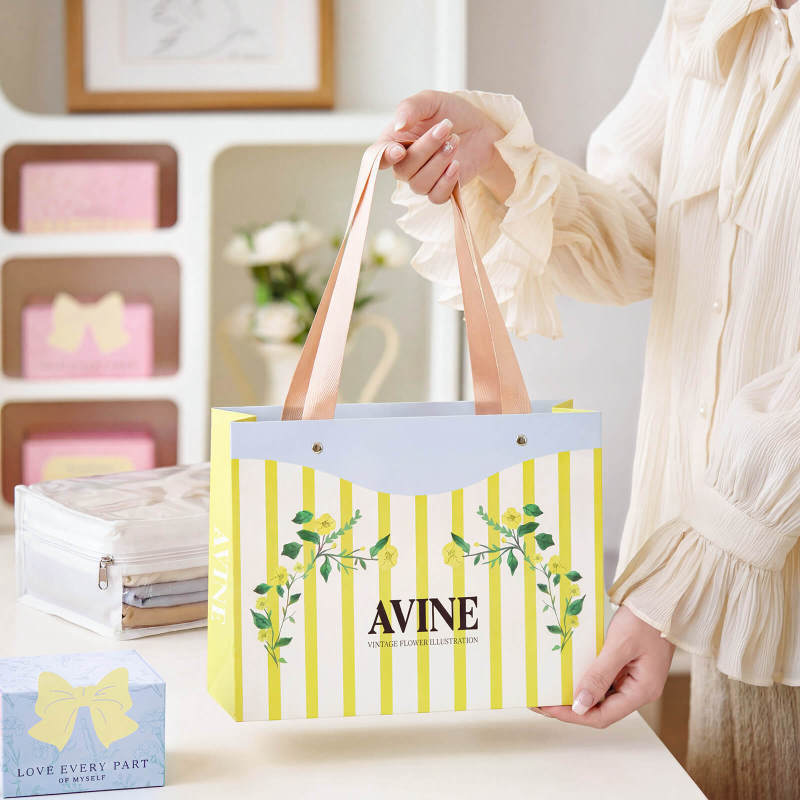 Riveted gift bags