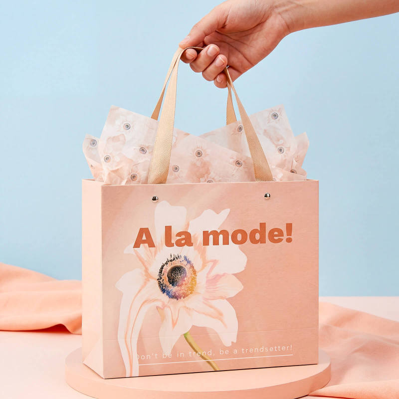 Riveted gift bags