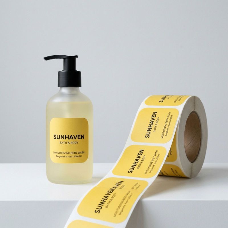 Rounded Square Labels