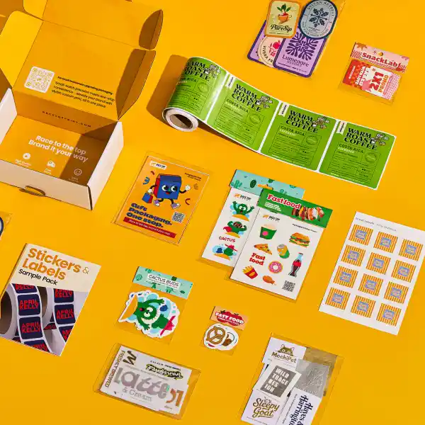 Stickers and Labels Sample Kit