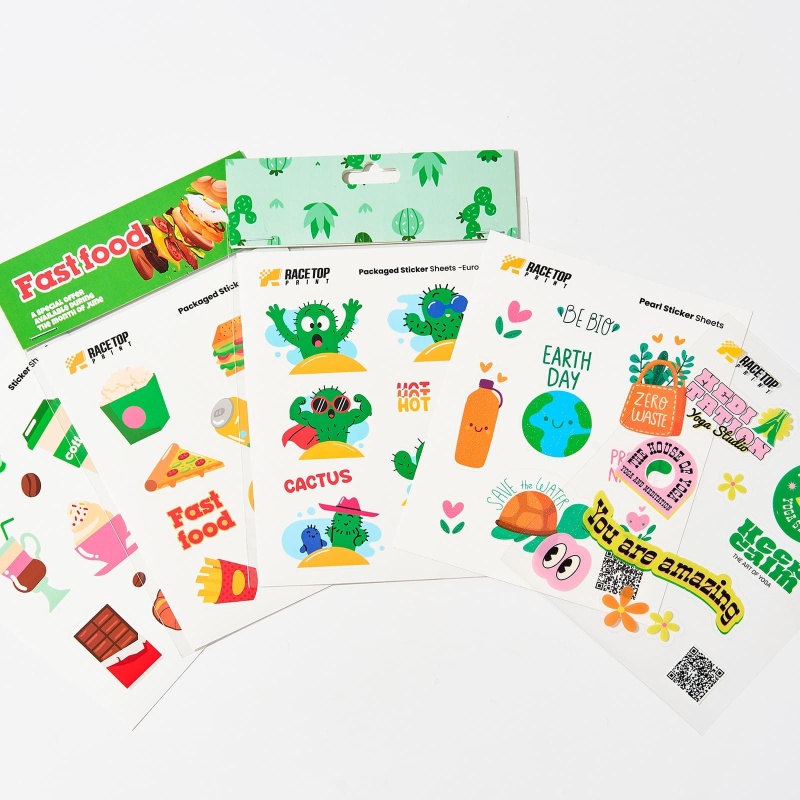 Transfer Stickers & Sticker Sheet Sample Kit