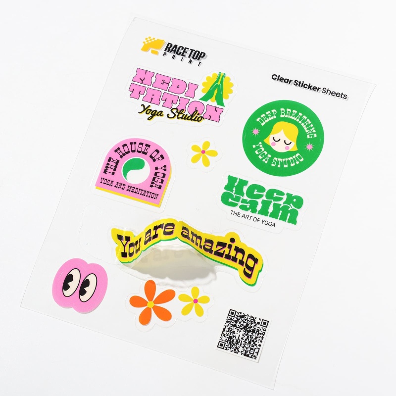 Transfer Stickers & Sticker Sheet Sample Kit