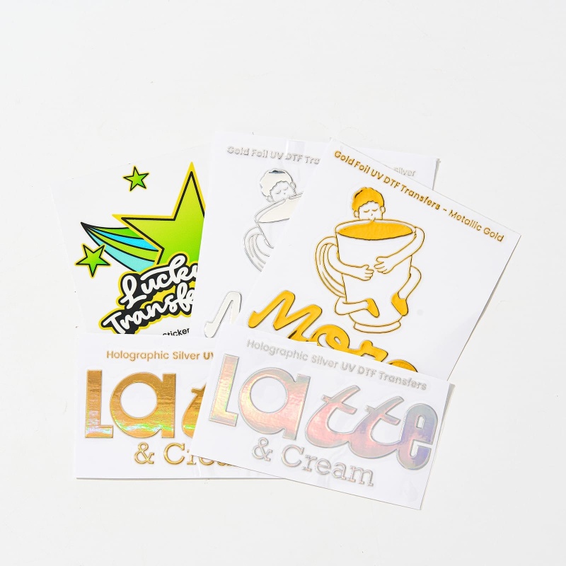 Transfer Stickers & Sticker Sheet Sample Kit