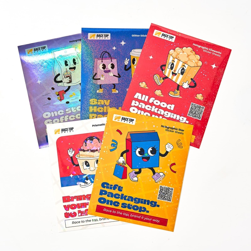 Transfer Stickers & Sticker Sheet Sample Kit