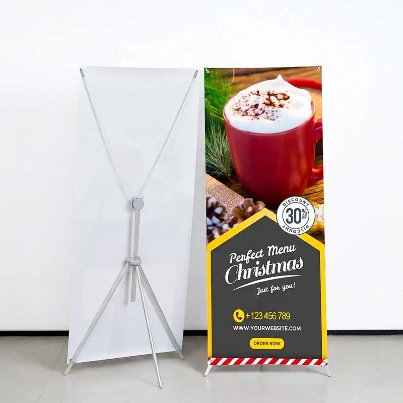 Adjustable X Banner Stands-SPU RacetopPrint
