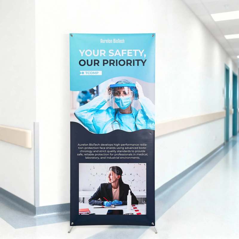 Adjustable X Banner Stands-SPU RacetopPrint