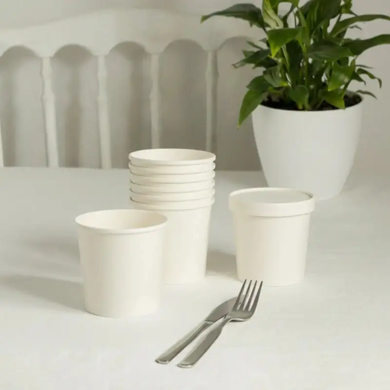 12 oz – 32 oz Blank Recyclable Paper Food Containers | RacetopPrint