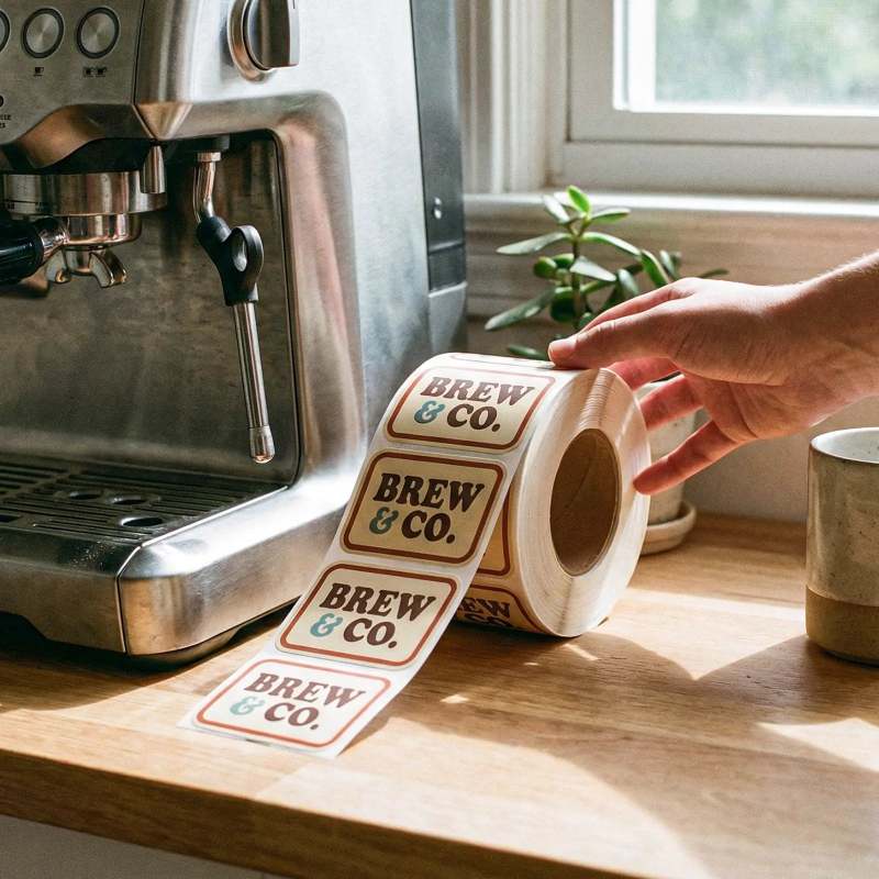 Coffee Roll Labels