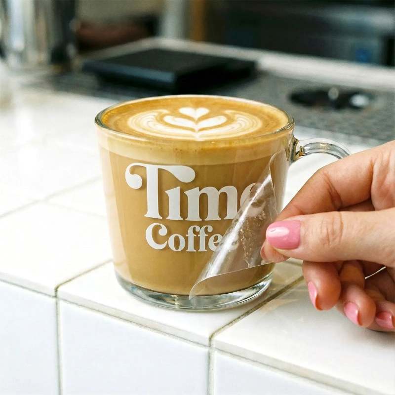 Coffee Transfer Stickers