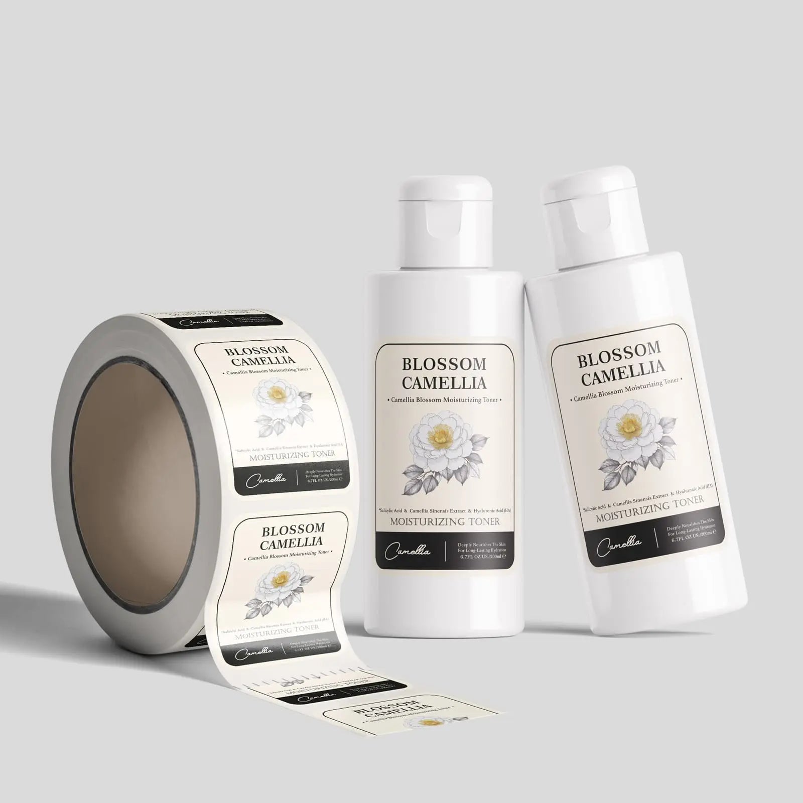 Custom Cosmetic Product Labels - Professional | RacetopPrint