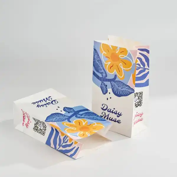 Custom 4-Side Printing Grocery Bags